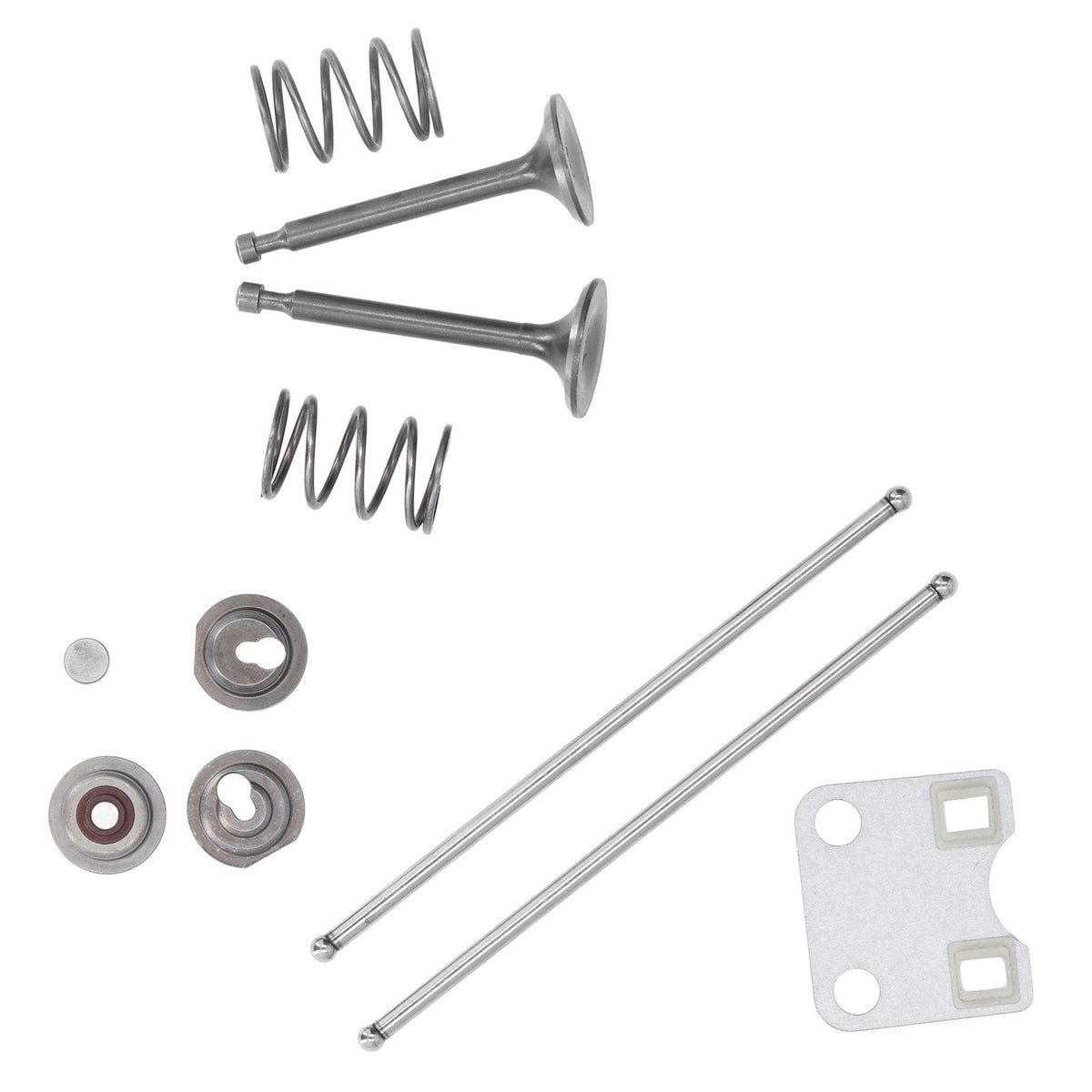 Valve Plate Protection Cover Valve Spring Set Lawn Mower Accessories 14791‑ZE1‑010 for GX160 GX200 5.5HP 6.5HP Engine