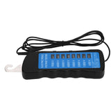 Electric Fence Tester Multi Light Voltage Detection Portable for Farm Supply Fencing ABS 7000V