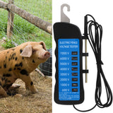 Electric Fence Tester Multi Light Voltage Detection Portable for Farm Supply Fencing ABS 7000V