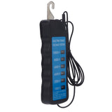 Electric Fence Tester Voltage Meter 10000V Waterproof Portable Tool with 6pcs Light for Farm - Close-Up Angle