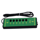 Electric Fence Voltage Tester 6 Indicator Light Maximum 6000V Animal Fence Fault Finder for Farms Livestock Enclosures - Low Angle