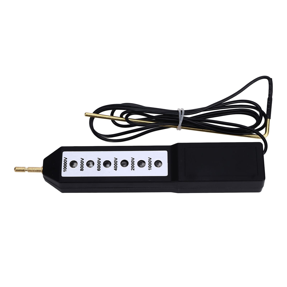 Electric Fence Tester Waterproof Voltage Meter 10KV Portable Tool with 6pcs Light for Farm