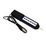 Electric Fence Tester Waterproof Voltage Meter 10KV Portable Tool with 6pcs Light for Farm - 45-Degree Angle