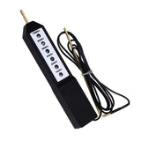 Electric Fence Tester Waterproof Voltage Meter 10KV Portable Tool with 6pcs Light for Farm - Low Angle