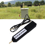 Electric Fence Tester Waterproof Voltage Meter 10KV Portable Tool with 6pcs Light for Farm - Extra Image