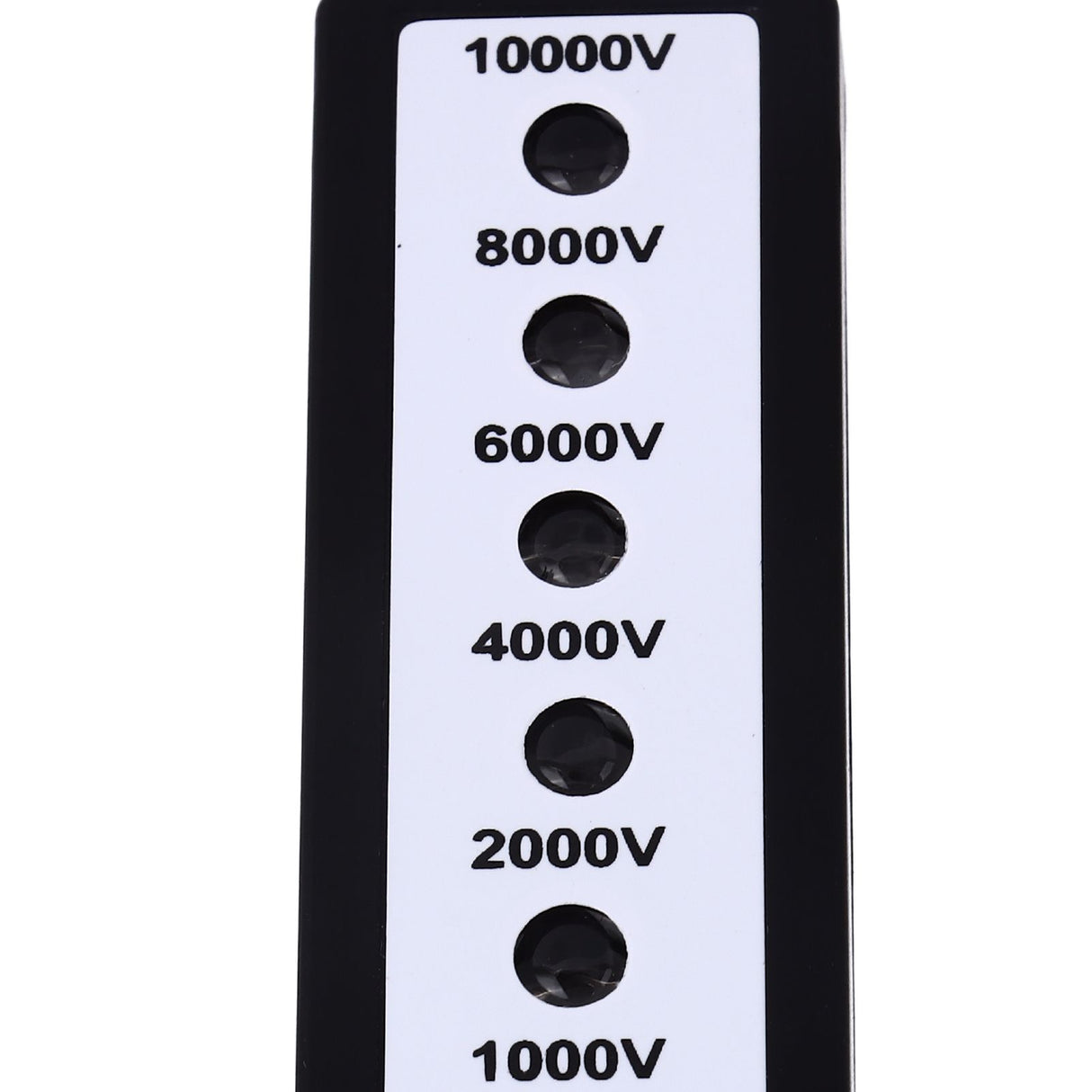 Electric Fence Tester Waterproof Voltage Meter 10KV Portable Tool with 6pcs Light for Farm