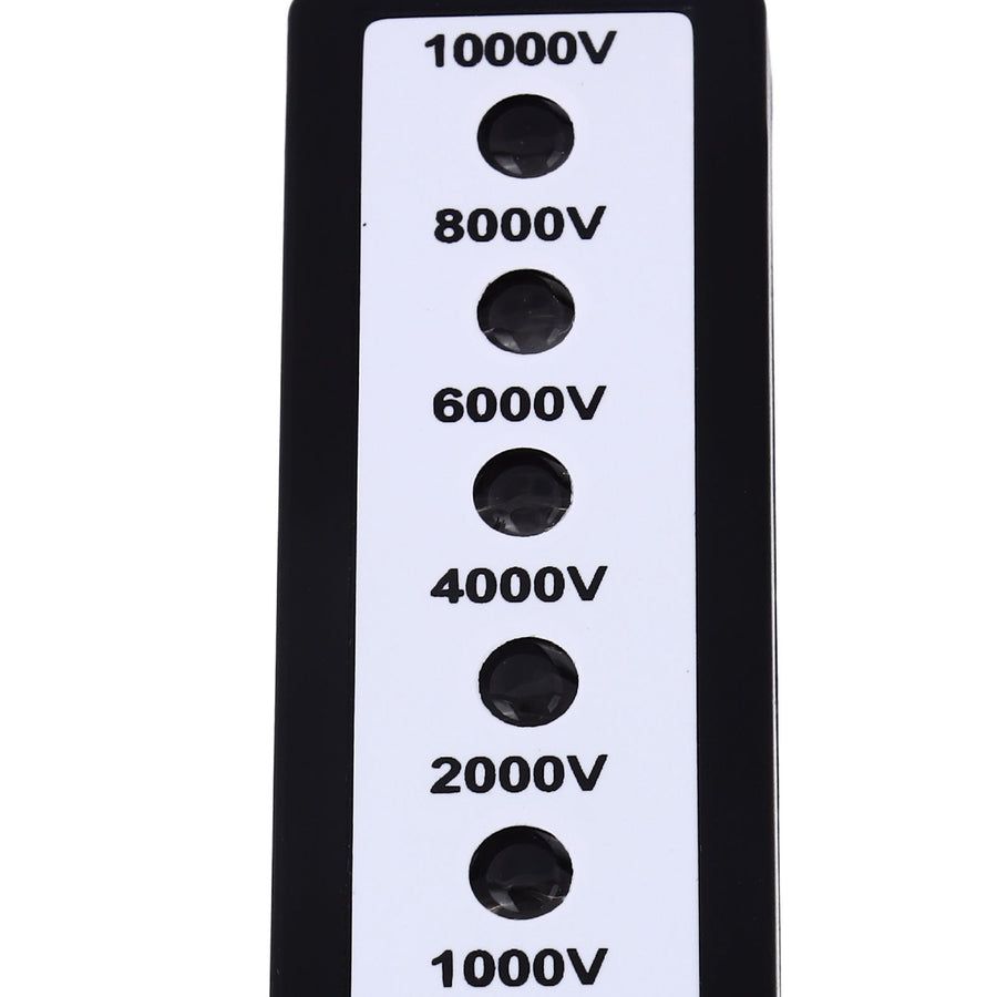 Electric Fence Tester Waterproof Voltage Meter 10KV Portable Tool with 6pcs Light for Farm