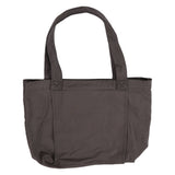 Yoga Tote Bag Large Capacity Portable Yoga Mat Carrier for Office Workout Travel Beach Gym Gray - Side View