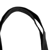 Yoga Tote Bag Large Capacity Portable Yoga Mat Carrier for Office Workout Travel Beach Gym Black