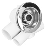 Bath Massage Nozzle Heat Resistant Swimming Pool Nozzle Jet Bathtub SPA Nozzle for Outdoor - Side View