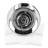 Bath Massage Nozzle Heat Resistant Swimming Pool Nozzle Jet Bathtub SPA Nozzle for Outdoor - Top-Down View