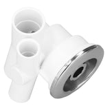 Bath Massage Nozzle Heat Resistant Swimming Pool Nozzle Jet Bathtub SPA Nozzle for Outdoor - Rear View
