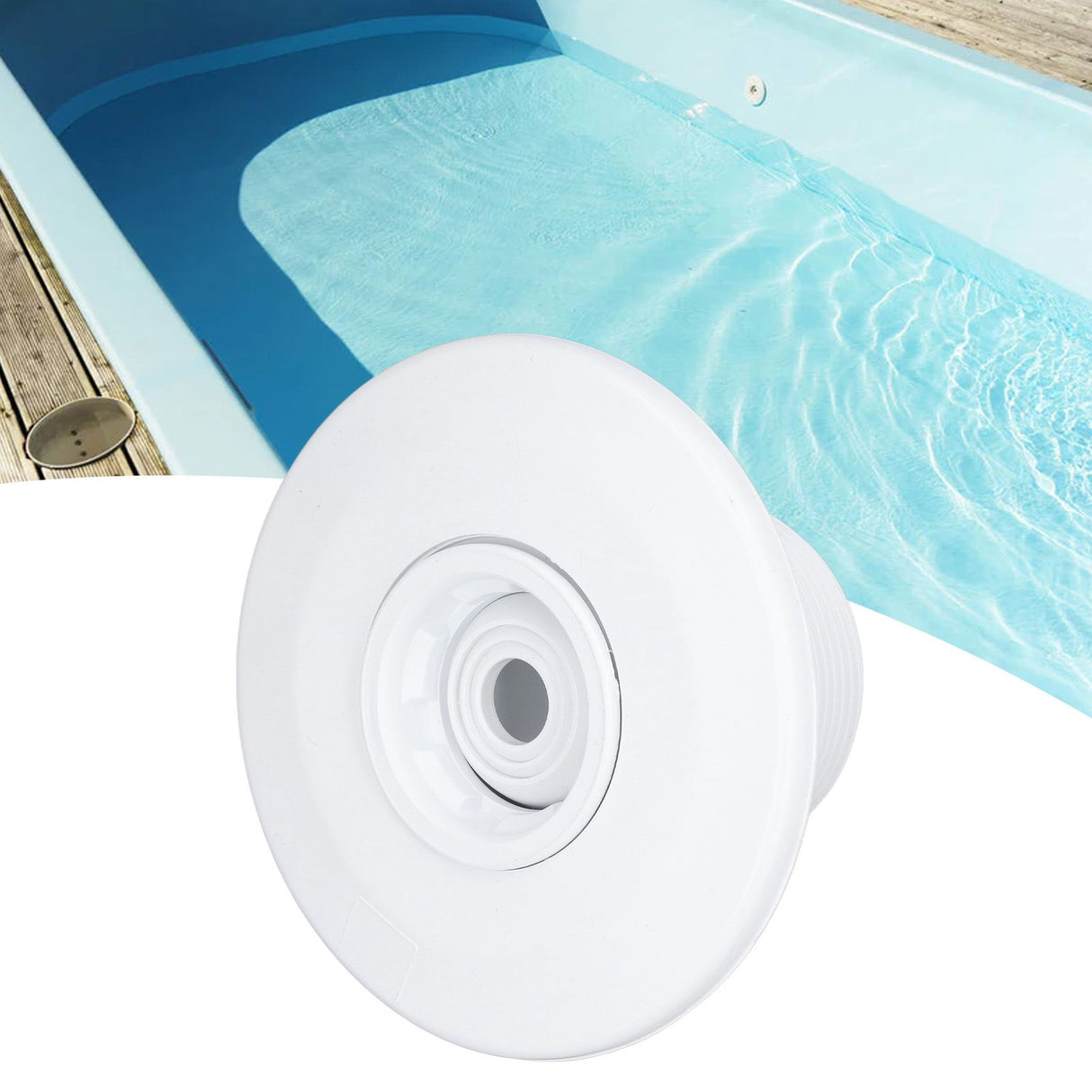 G2 External Thread Swimming Pool Nozzle 360 Degree Rotatable SPA Water Outlet Nozzle Jet