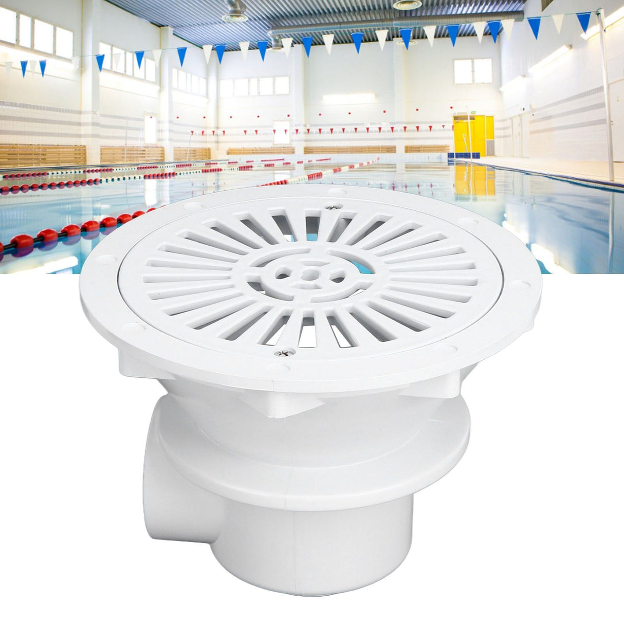 Pool Main Drain Floor Drain Swimming Pool in Ground Main Drain Floor Drain G2 Internal Thread SP‑2850C