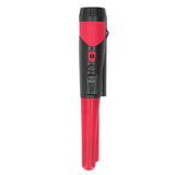 Metal Detector Professional High Sensitivity Portable Handheld Metal Detector with LCD Display Flashlight Function Red