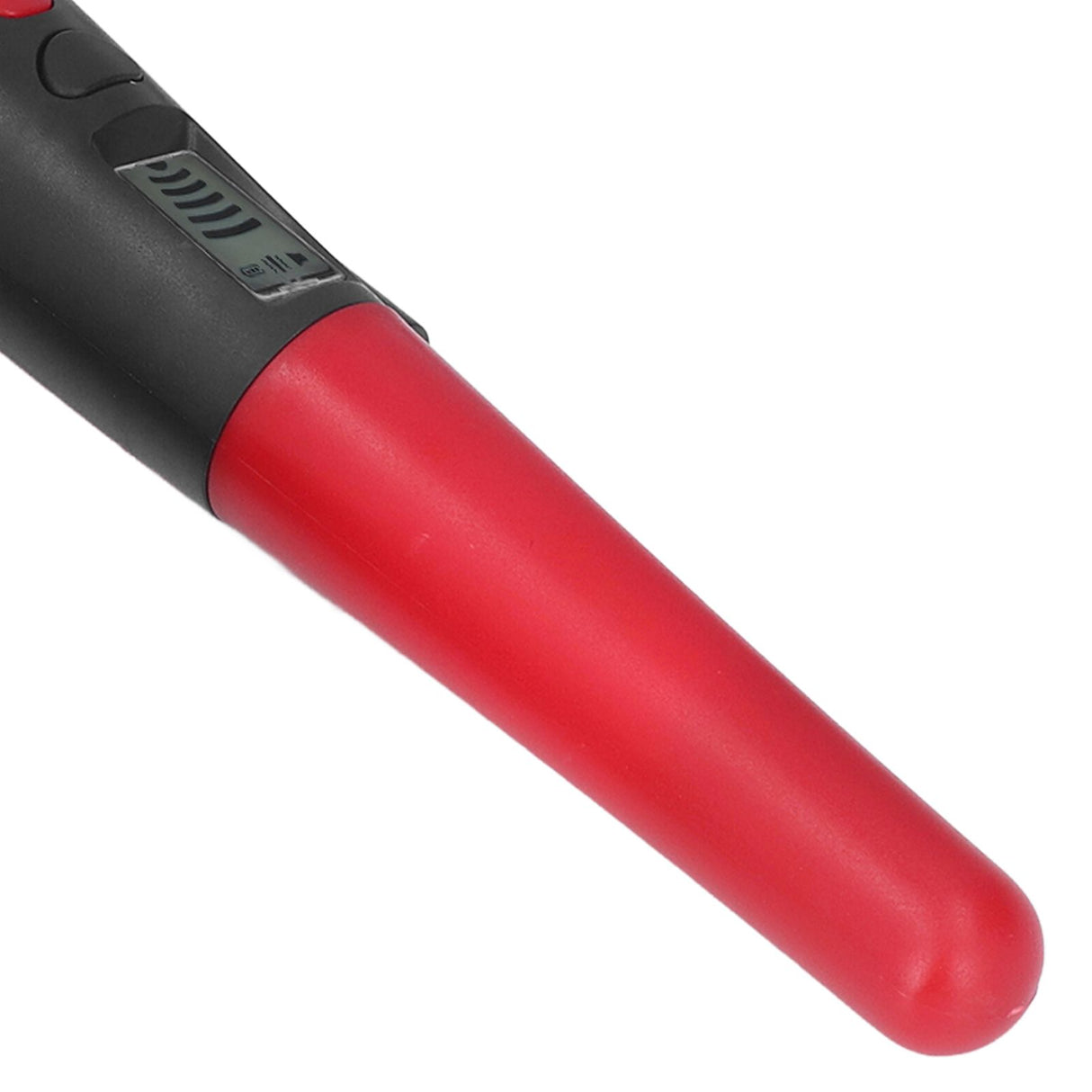 Metal Detector Professional High Sensitivity Portable Handheld Metal Detector with LCD Display Flashlight Function Red