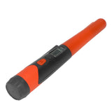 Metal Detector Professional High Sensitivity Portable Handheld Metal Detector with LCD Display Flashlight Function Orange