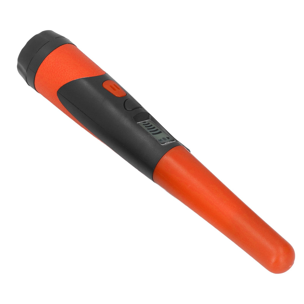 Metal Detector Professional High Sensitivity Portable Handheld Metal Detector with LCD Display Flashlight Function Orange