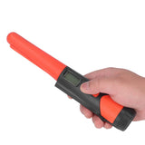 Metal Detector Professional High Sensitivity Portable Handheld Metal Detector with LCD Display Flashlight Function Orange