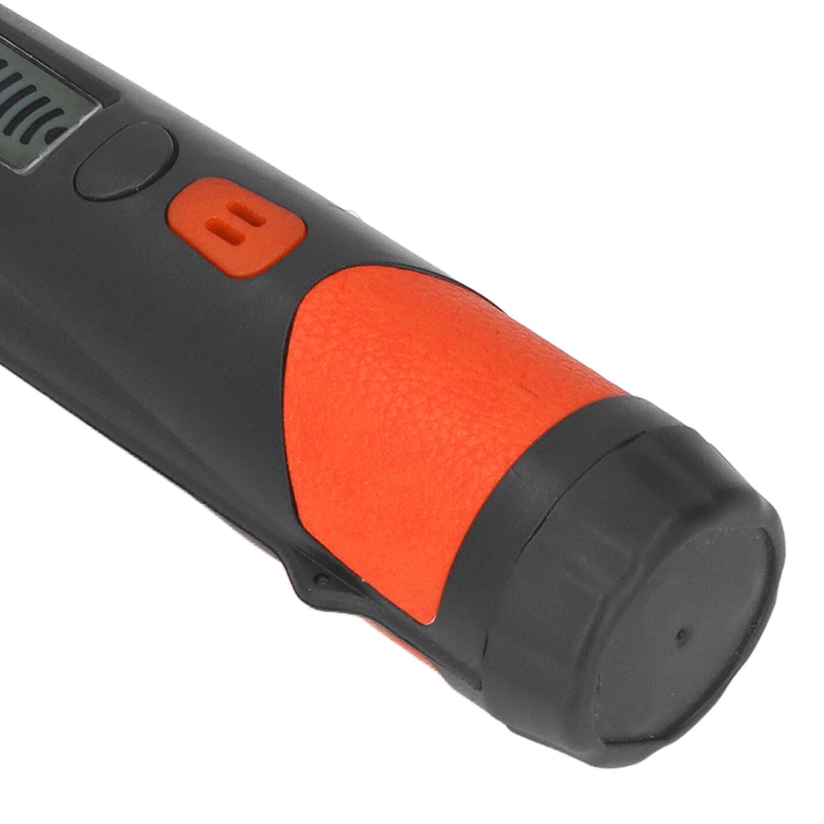 Metal Detector Professional High Sensitivity Portable Handheld Metal Detector with LCD Display Flashlight Function Orange