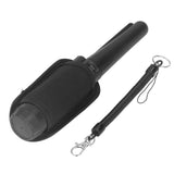 Metal Detector Professional High Sensitivity Portable Handheld Metal Detector with LCD Display Flashlight Function Black - Top-Down View
