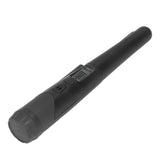Metal Detector Professional High Sensitivity Portable Handheld Metal Detector with LCD Display Flashlight Function Black - 45-Degree Angle