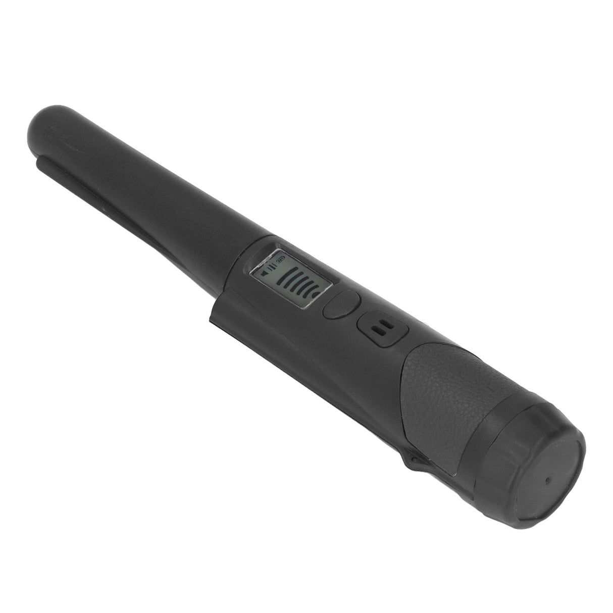 Metal Detector Professional High Sensitivity Portable Handheld Metal Detector with LCD Display Flashlight Function Black