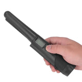 Metal Detector Professional High Sensitivity Portable Handheld Metal Detector with LCD Display Flashlight Function Black - Extra Image