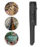 Metal Detector Professional High Sensitivity Portable Handheld Metal Detector with LCD Display Flashlight Function Black - Extra Image
