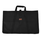 Folding Table Storage Bag Sponge Interlayer Waterproof Oxford Cloth Black Outdoor Multifunctional Carrying Bag for Picnic