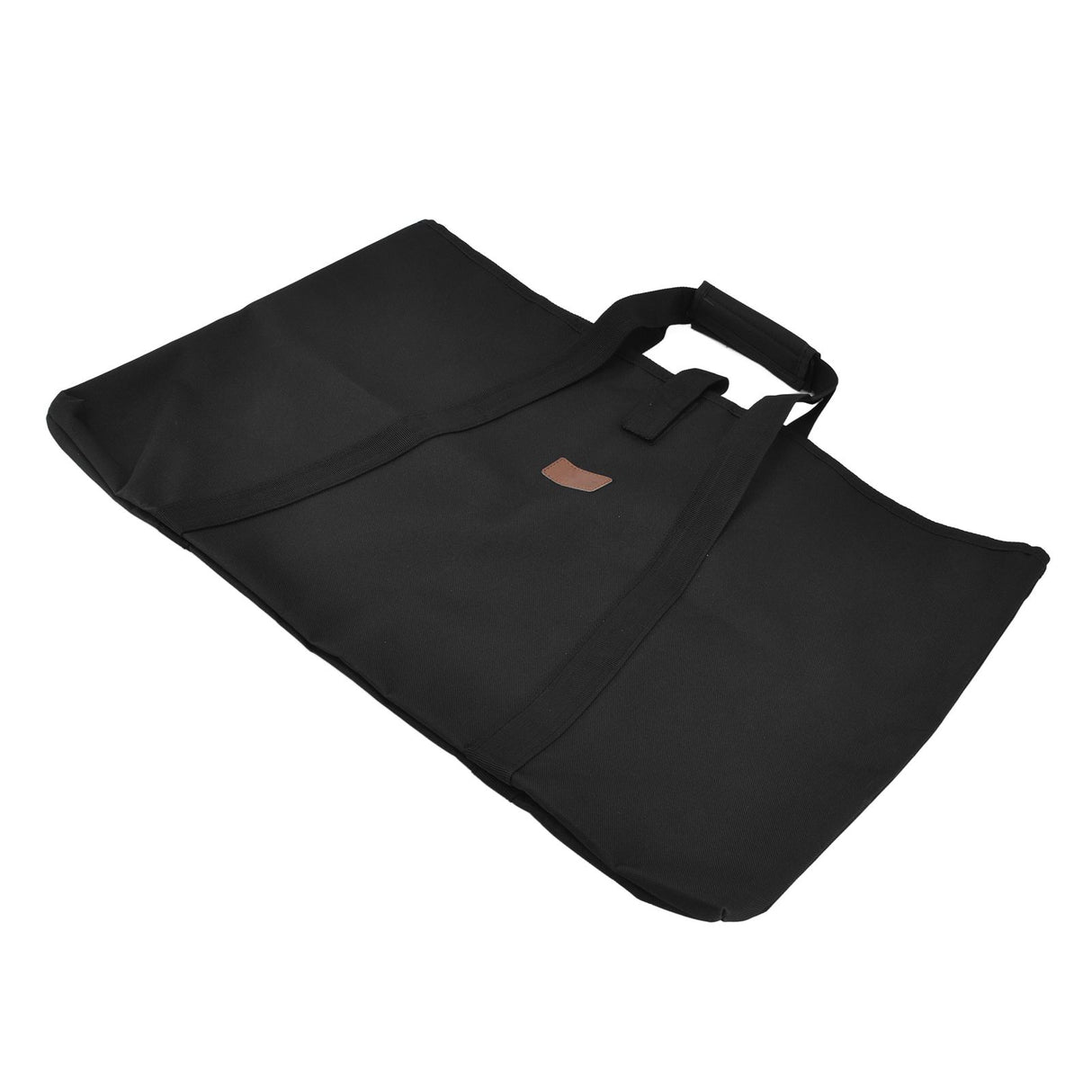 Folding Table Storage Bag Sponge Interlayer Waterproof Oxford Cloth Black Outdoor Multifunctional Carrying Bag for Picnic