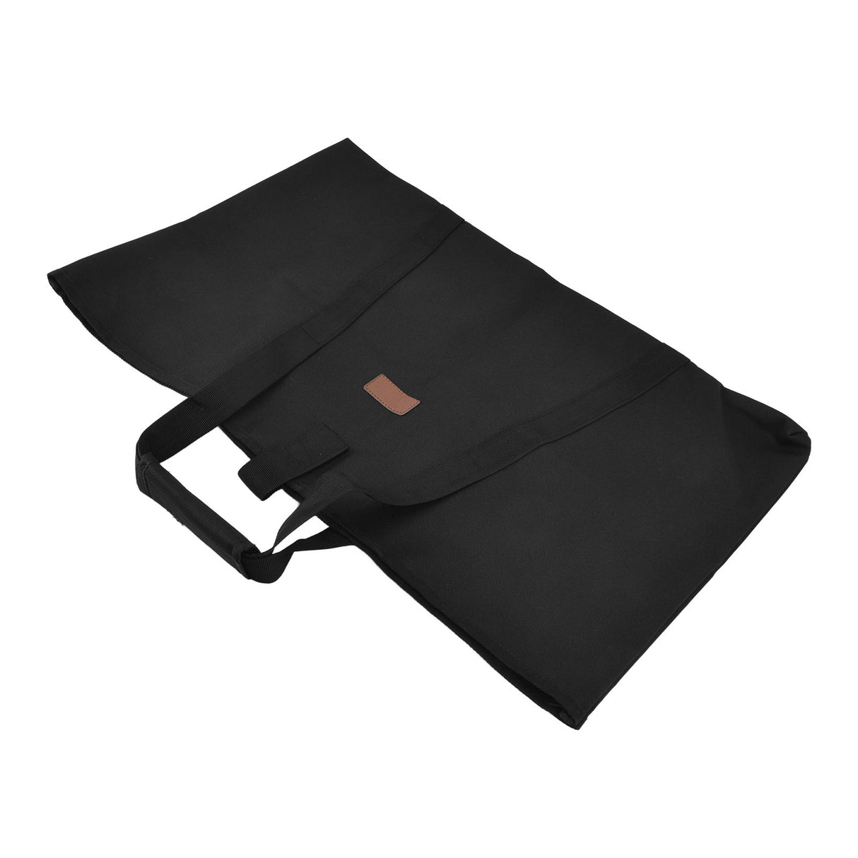 Folding Table Storage Bag Sponge Interlayer Waterproof Oxford Cloth Black Outdoor Multifunctional Carrying Bag for Picnic