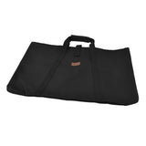 Folding Table Storage Bag Sponge Interlayer Waterproof Oxford Cloth Black Outdoor Multifunctional Carrying Bag for Picnic