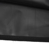 Folding Table Storage Bag Sponge Interlayer Waterproof Oxford Cloth Black Outdoor Multifunctional Carrying Bag for Picnic
