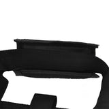 Folding Table Storage Bag Sponge Interlayer Waterproof Oxford Cloth Black Outdoor Multifunctional Carrying Bag for Picnic