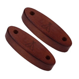 2pcs Wooden Tent Rope Buckle 8mm Windproof Rope Buckle Rope Adjustment Accessories for Camping - Front View
