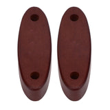 2pcs Wooden Tent Rope Buckle 8mm Windproof Rope Buckle Rope Adjustment Accessories for Camping