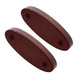 2pcs Wooden Tent Rope Buckle 8mm Windproof Rope Buckle Rope Adjustment Accessories for Camping - Rear View