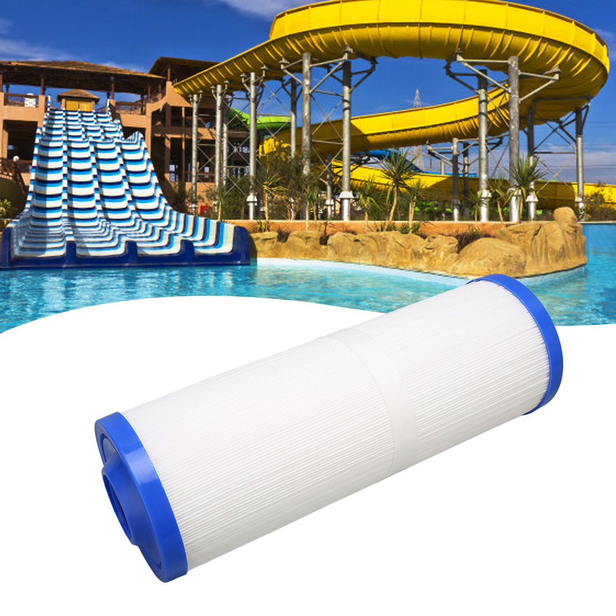 Pool Filter Polyester Mesh Children's SPA Filter Element Replacement for Pleatco PWW50L