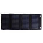 Solar Panel Charger 20W 5.5V Foldable Portable Strong Power Output Solar Charger for Charging Mobile Phones Outdoors MP04B