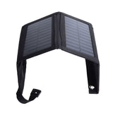 Solar Panel Charger 20W 5.5V Foldable Portable Strong Power Output Solar Charger for Charging Mobile Phones Outdoors MP04B - Close-Up Angle