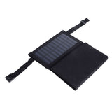 Solar Panel Charger 20W 5.5V Foldable Portable Strong Power Output Solar Charger for Charging Mobile Phones Outdoors MP04B - Low Angle