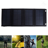 Solar Panel Charger 20W 5.5V Foldable Portable Strong Power Output Solar Charger for Charging Mobile Phones Outdoors MP04B - Extra Image
