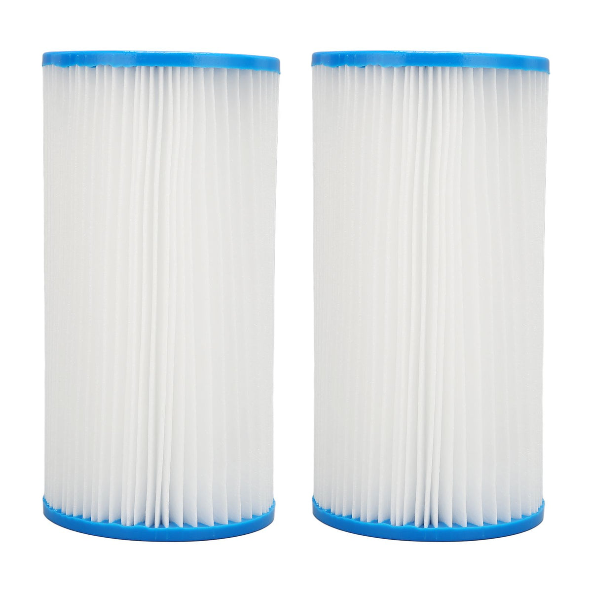 2Pcs Pool Filter Cartridge Filter Element Replacement for Hot Tubs Spas Children's Swimming Pools
