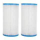 2Pcs Pool Filter Cartridge Filter Element Replacement for Hot Tubs Spas Children's Swimming Pools