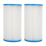 2Pcs Pool Filter Cartridge Filter Element Replacement for Hot Tubs Spas Children's Swimming Pools