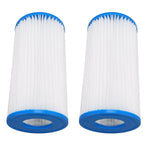 2Pcs Pool Filter Cartridge Filter Element Replacement for Hot Tubs Spas Children's Swimming Pools