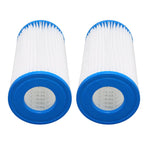 2Pcs Pool Filter Cartridge Filter Element Replacement for Hot Tubs Spas Children's Swimming Pools