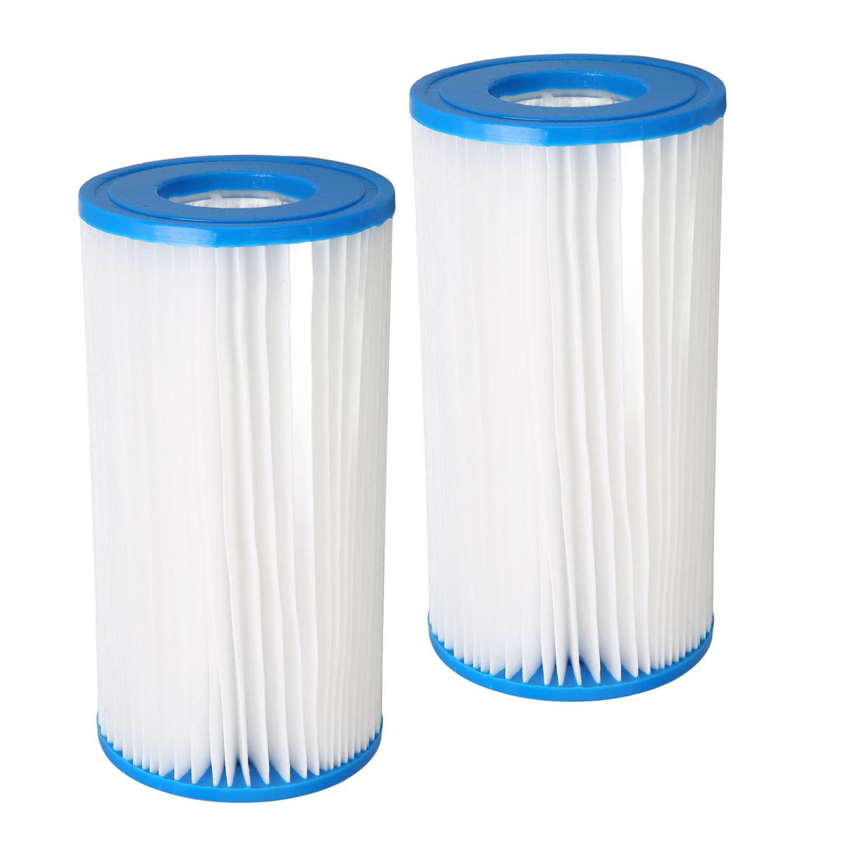 2Pcs Pool Filter Cartridge Filter Element Replacement for Hot Tubs Spas Children's Swimming Pools