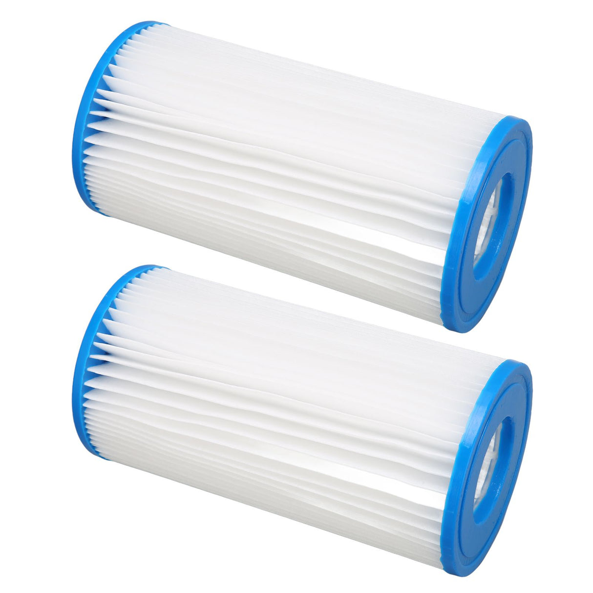 2Pcs Pool Filter Cartridge Filter Element Replacement for Hot Tubs Spas Children's Swimming Pools